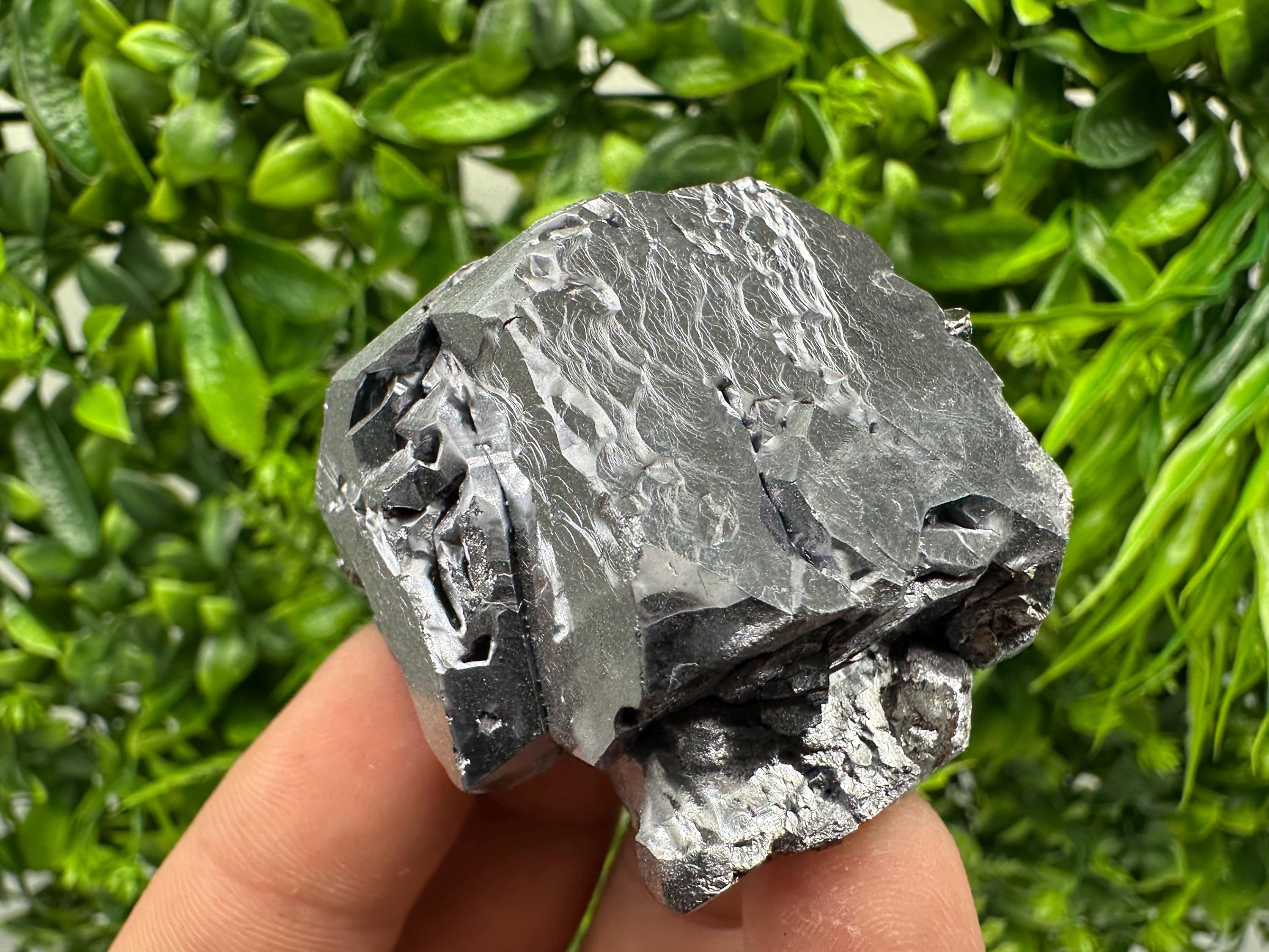 Skeletal Galena on Quartz, Borieva Mine Mineral Specimen
