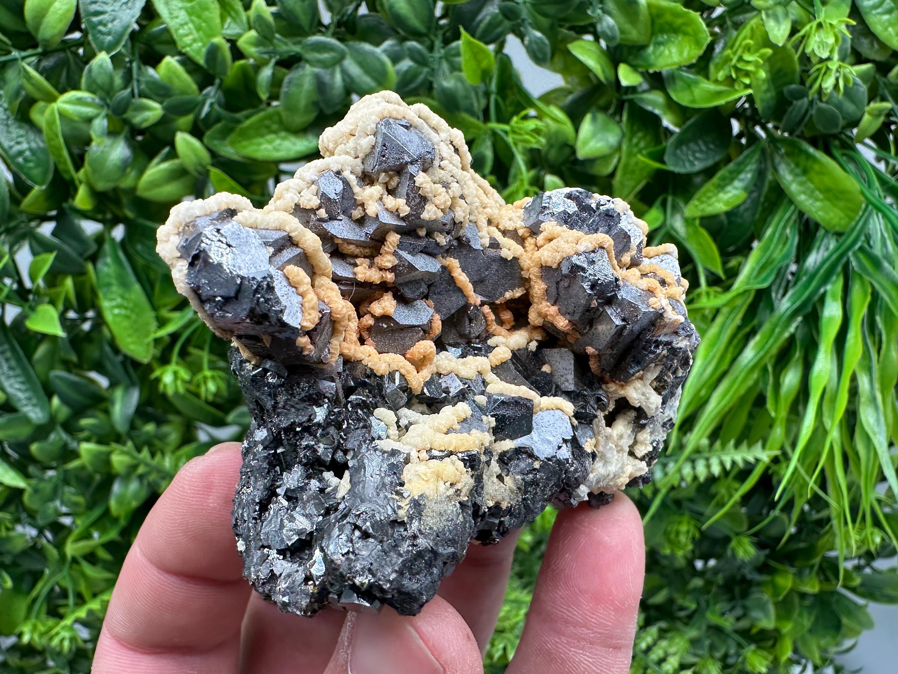 Galena with Dolomite Cluster, Krushev dol Bulgaria
