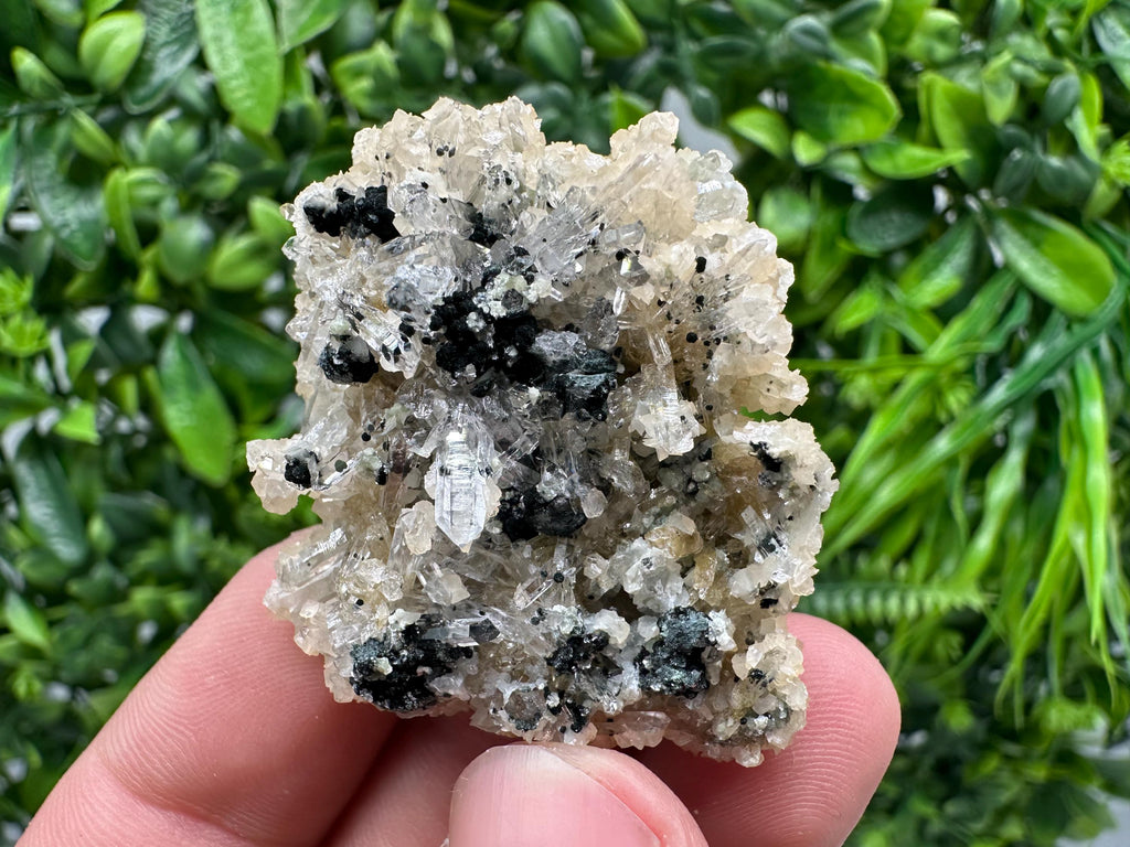 Chlorite Epidote Quartz Mineral Specimen, Bulgaria
