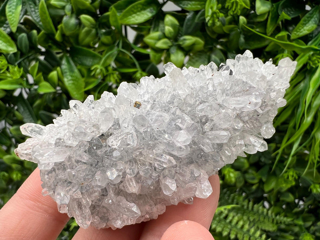 Transparent Quartz Cluster, Natural Crystal Specimen, Home Decor