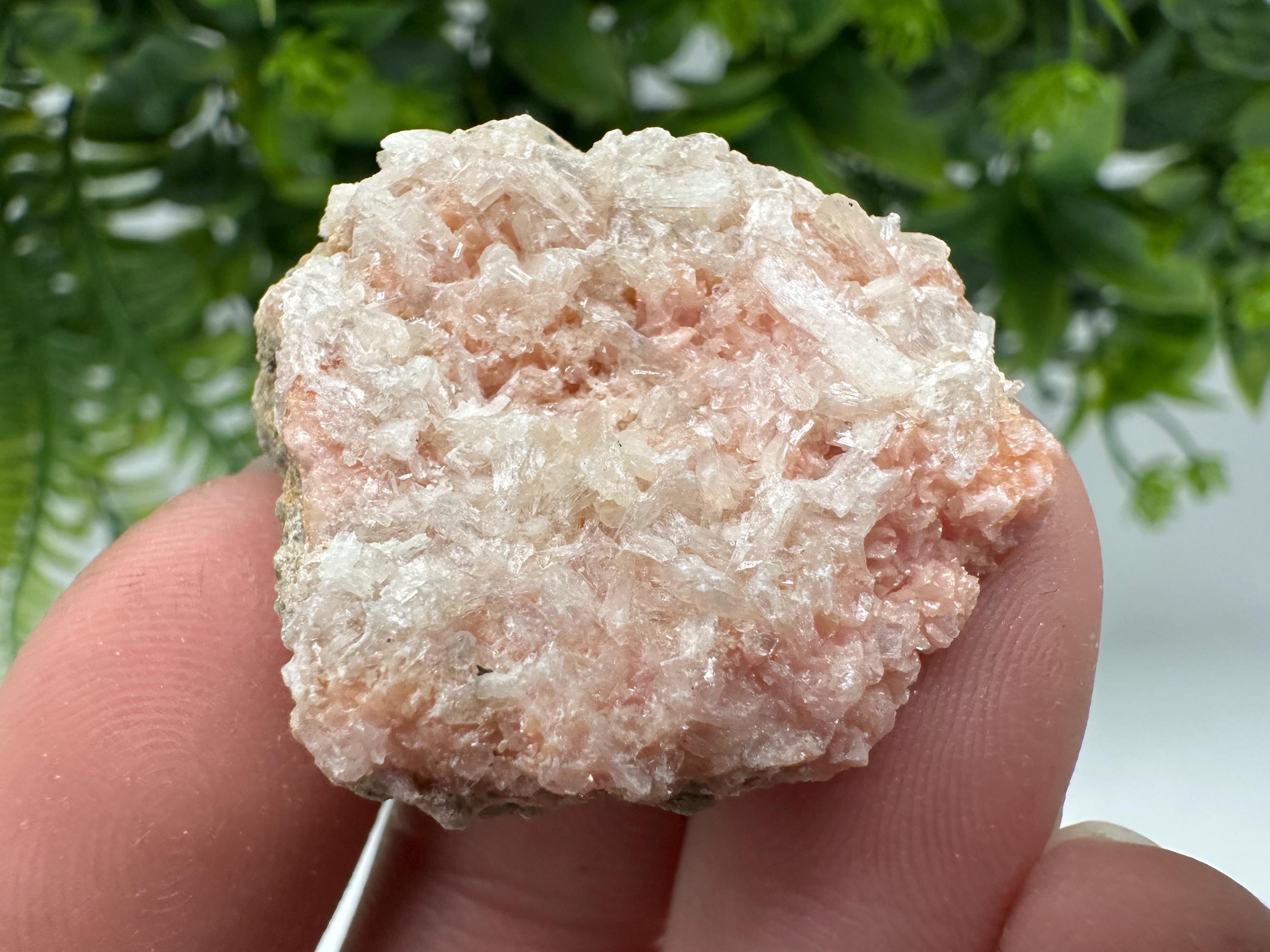 Pink Rhodochrosite Crystal: Starnica Mine, Bulgaria, Home Decor