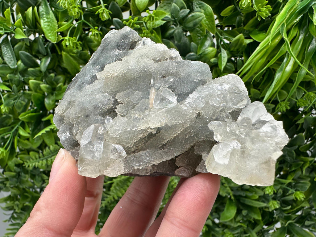 Natural Chalcedony Specimen: India Crystal Mineral, Home Decor