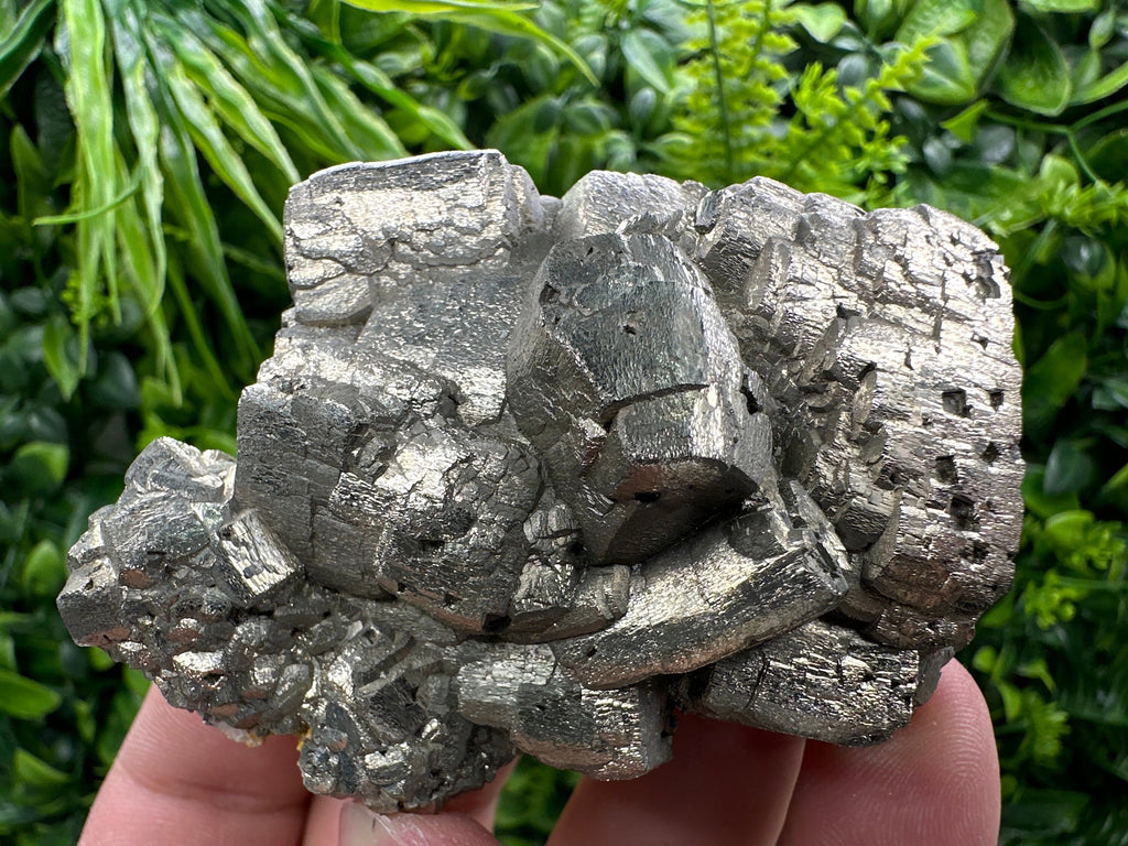 Rare Pyrite Cluster: Androvo Mine, Bulgaria (7/6/3 cm)