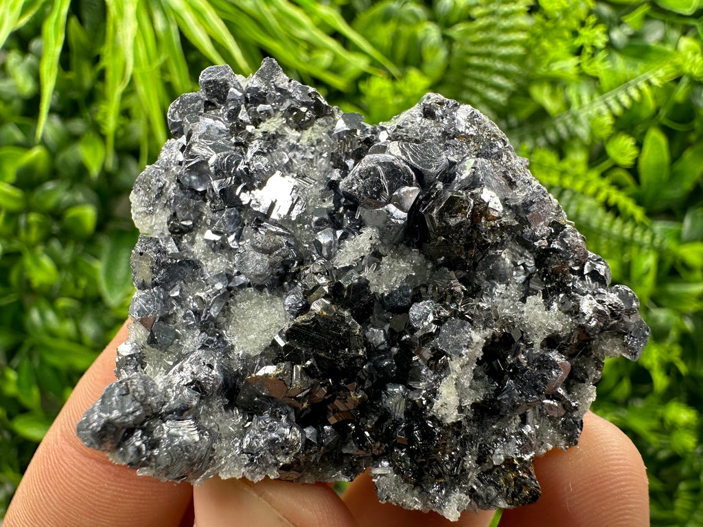 Galena Sphalerite on Quartz, Borieva Mine Crystal Specimen