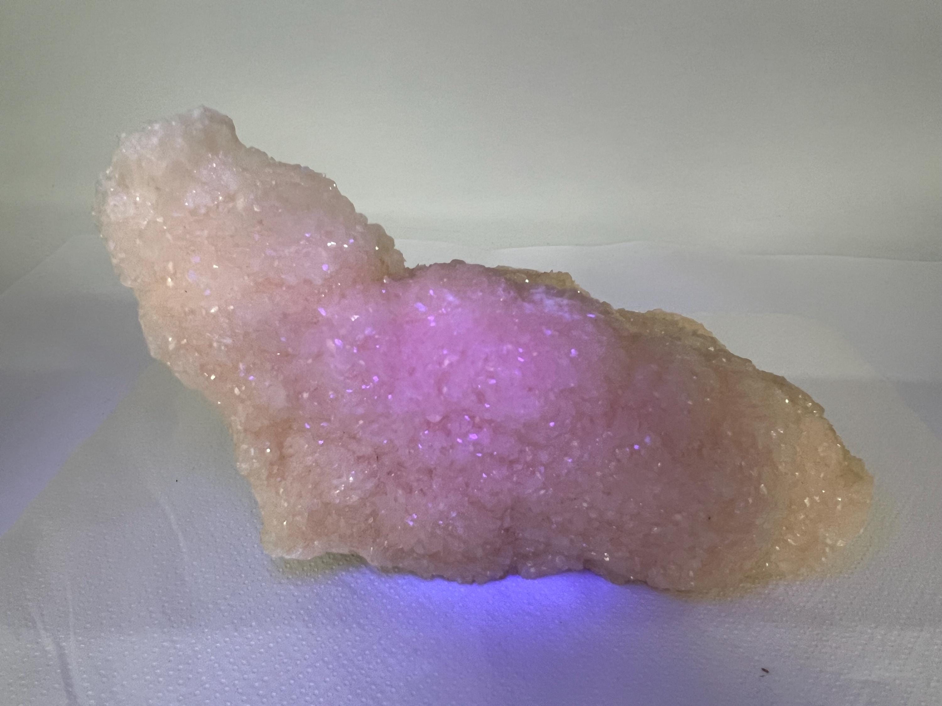 Large Mangano Calcite with Galena, Borieva Mine Crystal