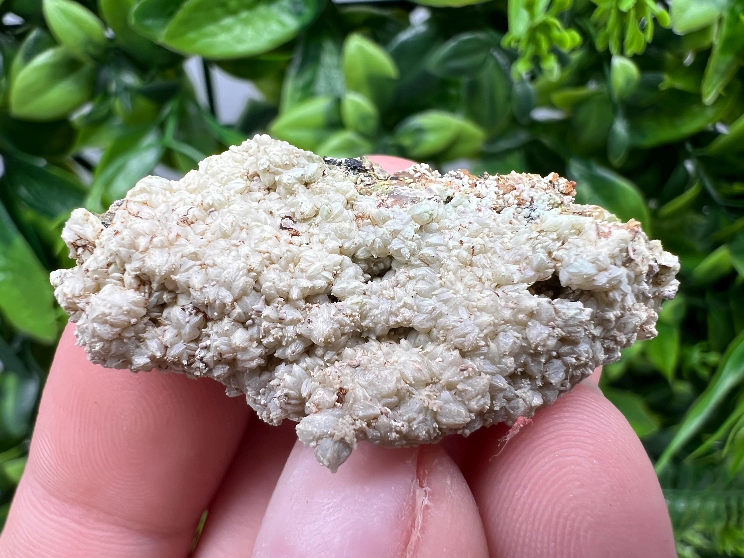 Rare Green Pyromorphite with Hematite on Quartz - Madjarovo Bulgaria