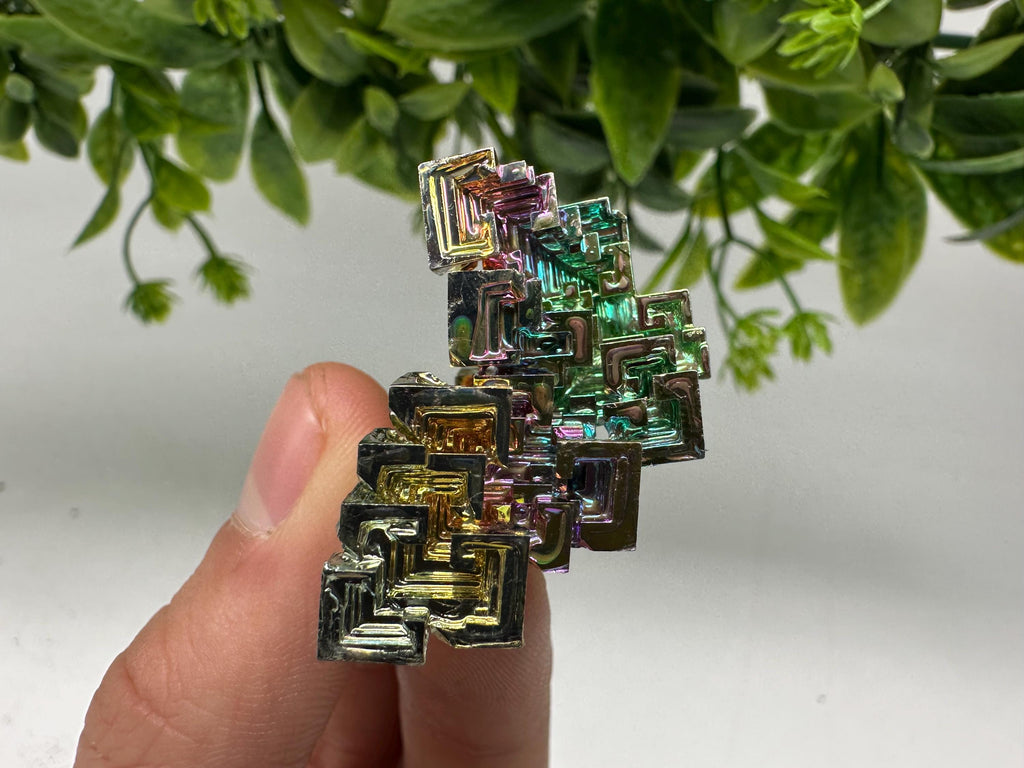 Rainbow Bismuth Crystal: Rare Gemstone Specimen,wholesale Bismuth