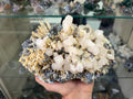 Collected Skeletal GALENA,Sphalerite,Quartz,Calcite from Krushev dol mine,Madan,Bulgaria,natural,collectible mineral specimen home decor