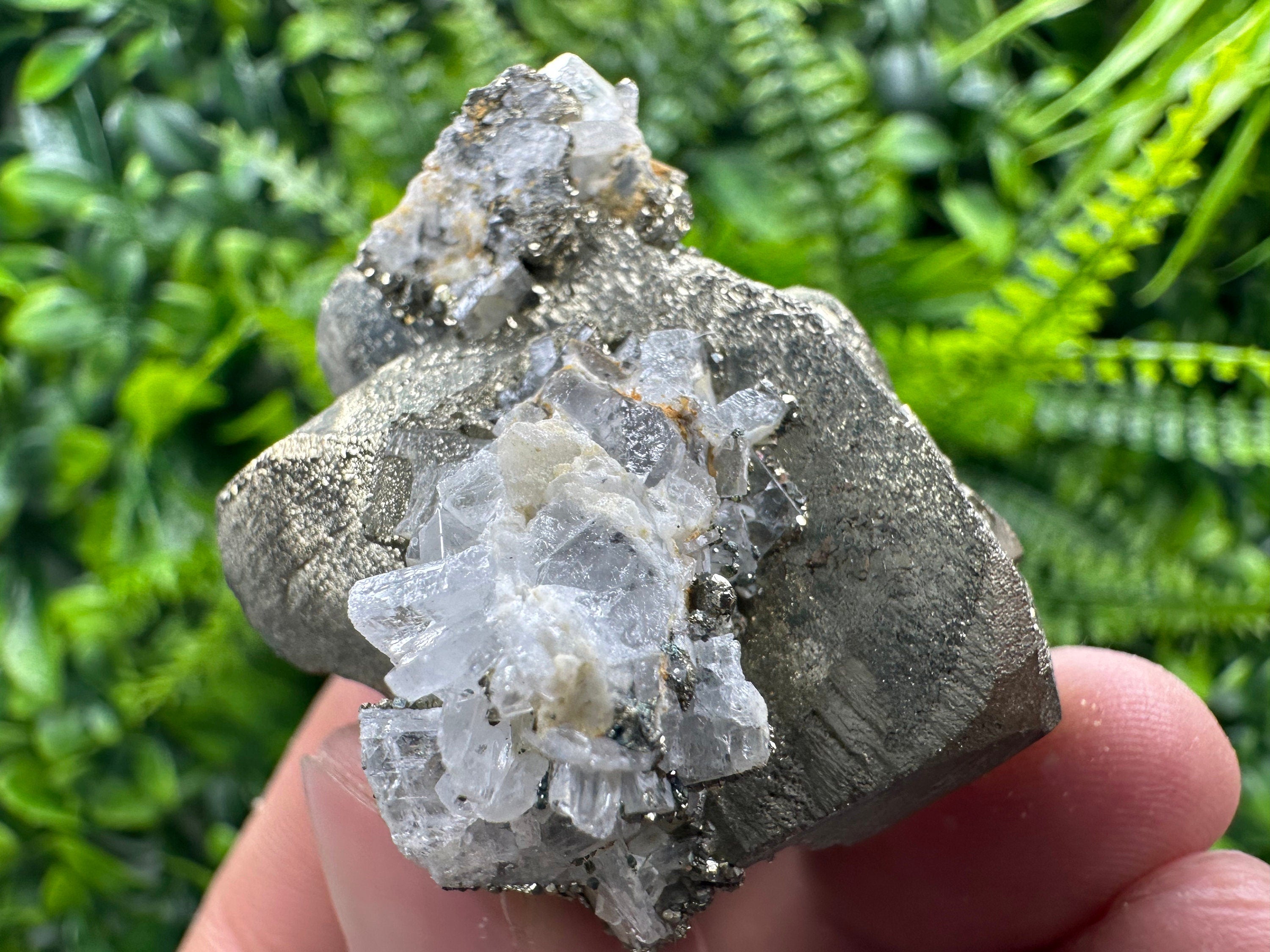 Rare Structure Pyrite (Marcazite) Mineral Specimen
