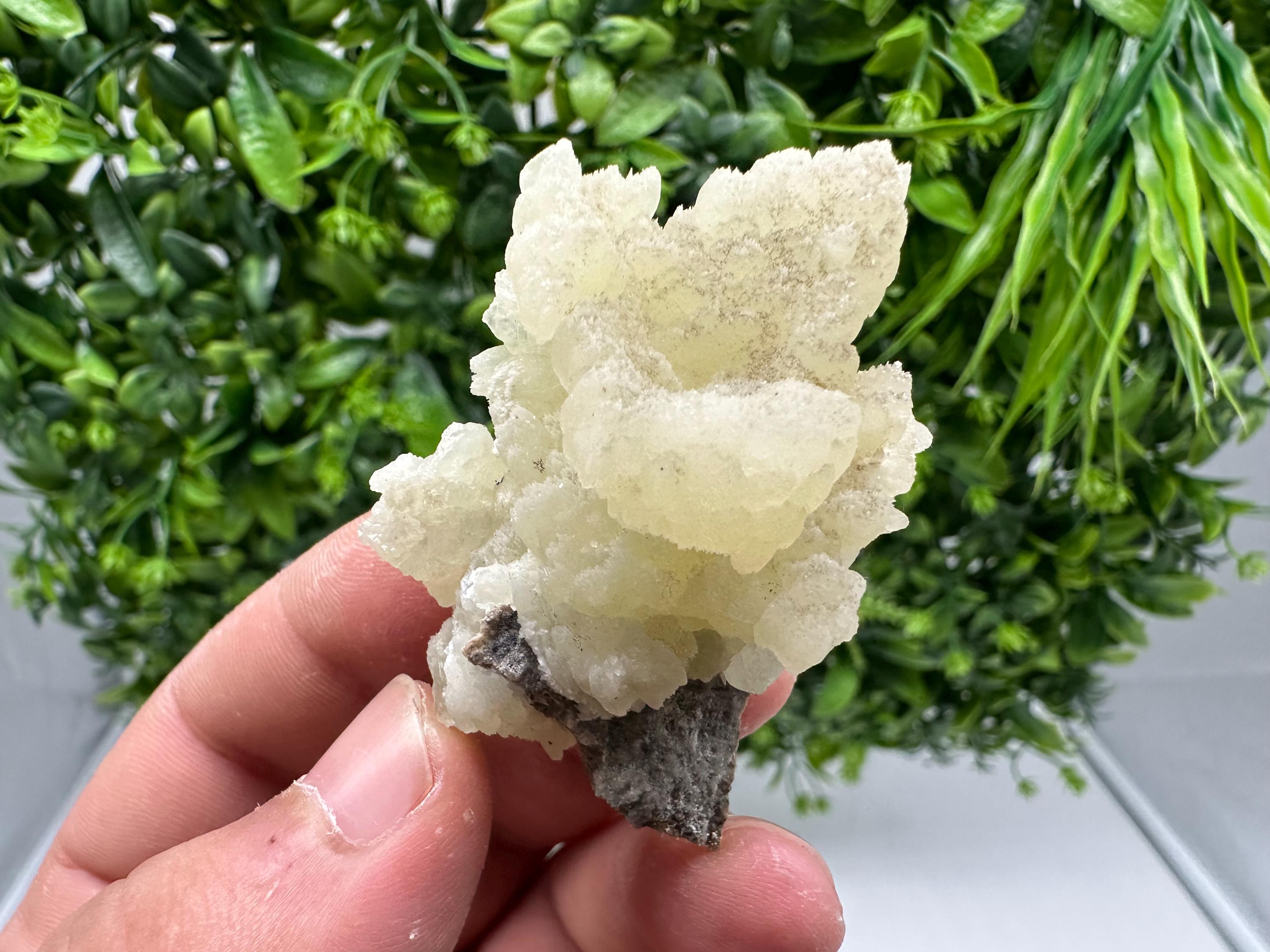 Wonderful and Rare Calcite on Matrix,from 9th September mine,Bulgaria,natural minerals souvenir,gift,home decor,collection Calcite cluster