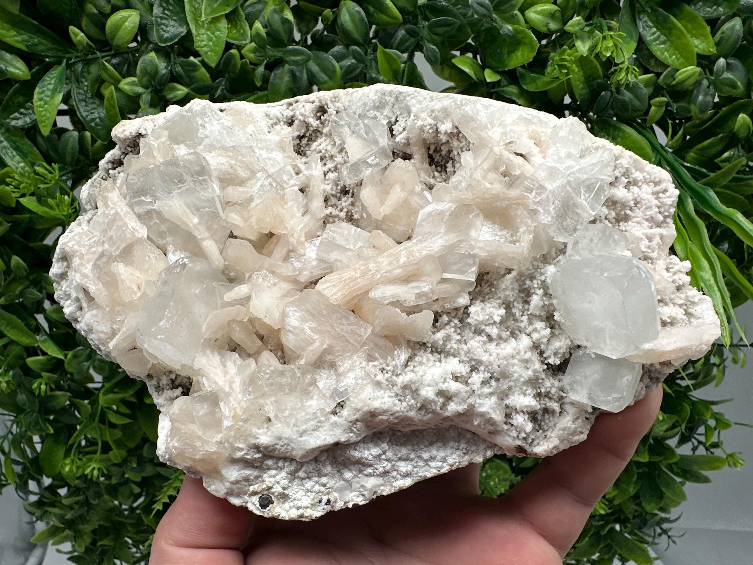 STUNNING Transparent Apophyllite on Chalcedony,natural, collection minerals specimen,India Minerals,Crystal, Stone Mineral Specimens India