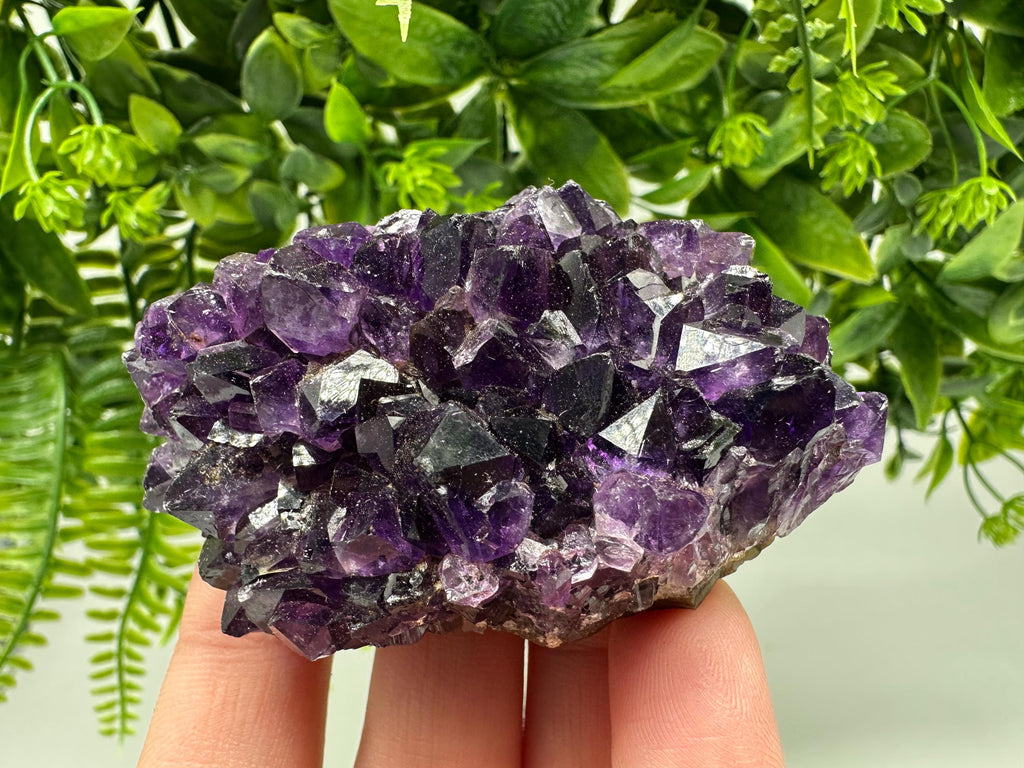 Uruguay Amethyst Crystal: Purple Quartz Home Decor, Energy Stone