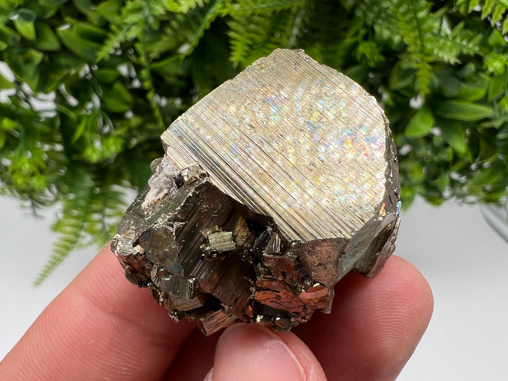 Red Pyrite Hematite Cluster, Borieva Mine Bulgaria, Home Decor Stone