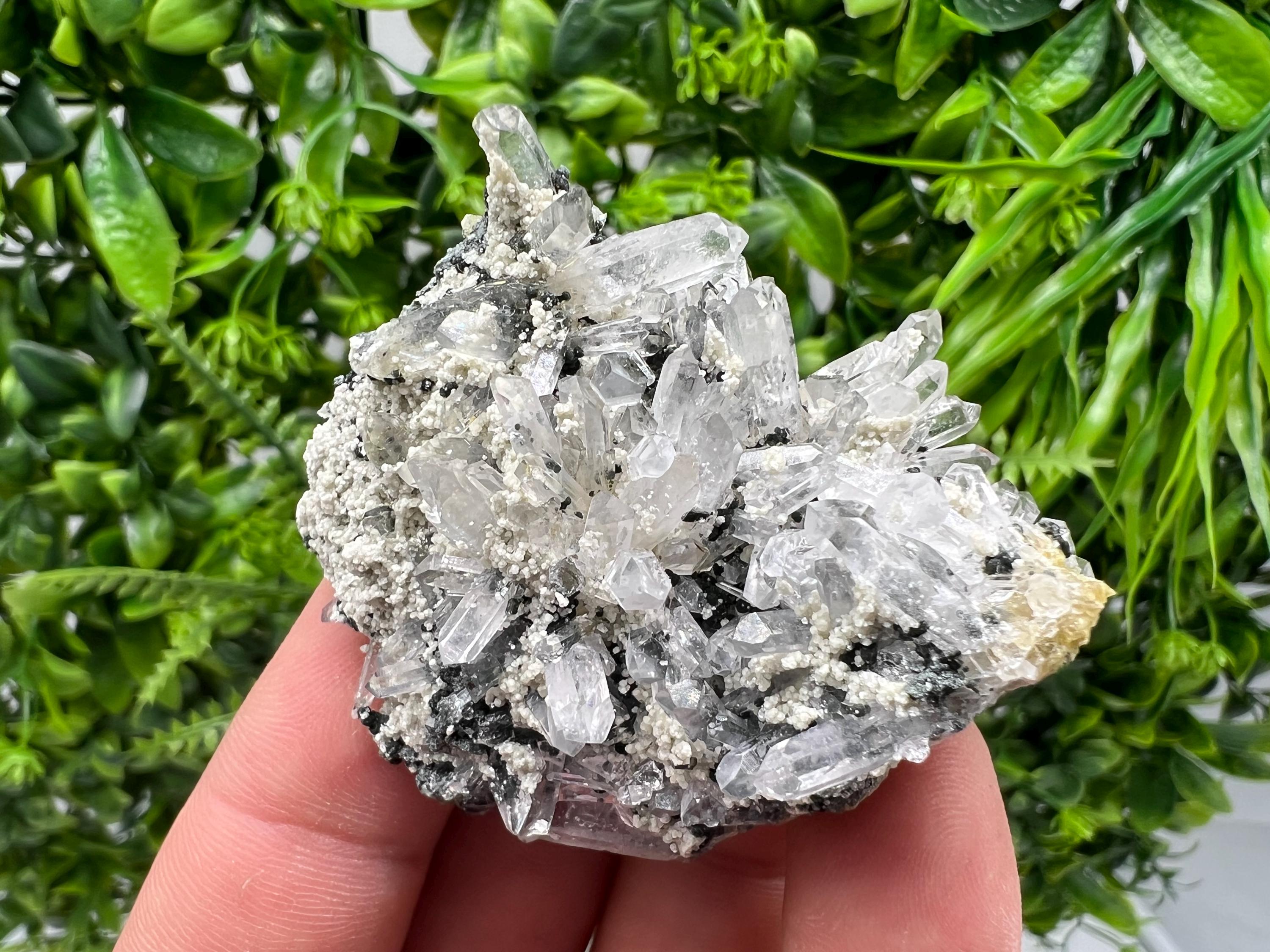 Chlorite Epidote Quartz Mineral Specimen, Borieva Mine, Bulgaria