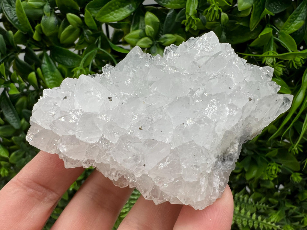Transparent Quartz on Chlorite Matrix, Borieva Mine, Bulgaria