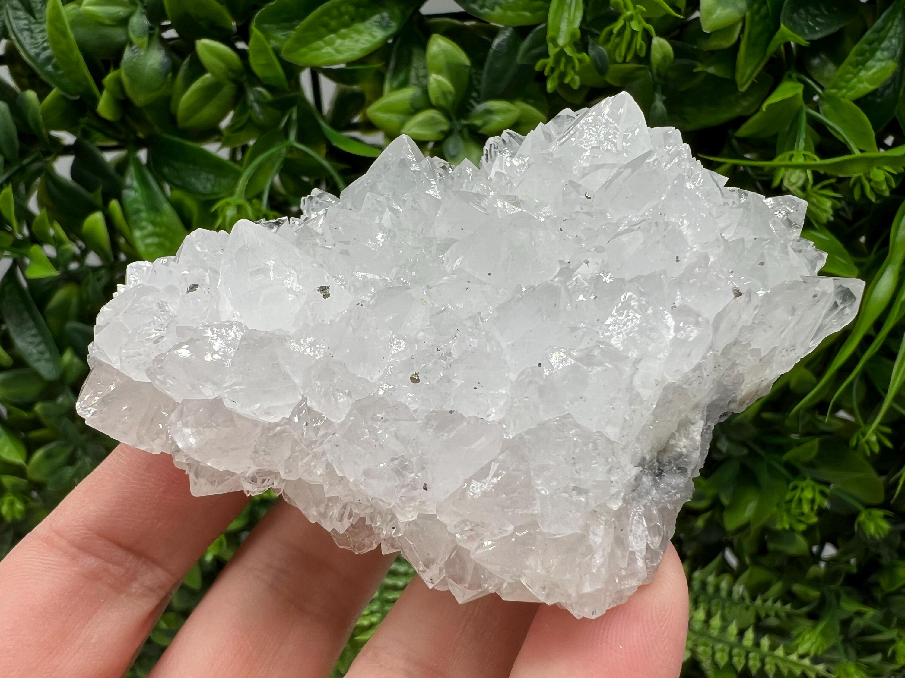 Transparent Quartz on Chlorite Matrix, Borieva Mine, Bulgaria