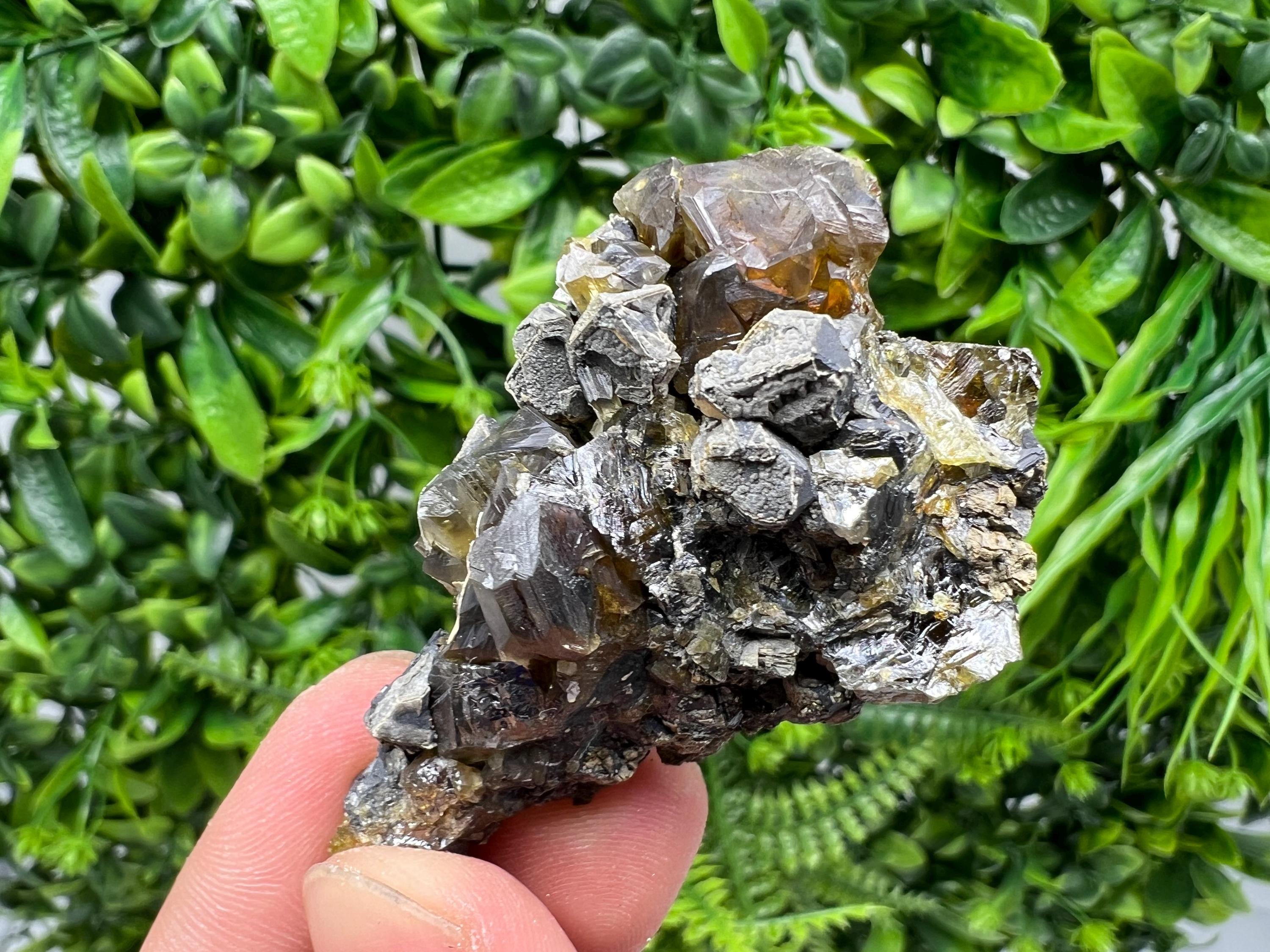 Cleiophane Sphalerite Gem: Rare Transparent Crystal Mineral Stone