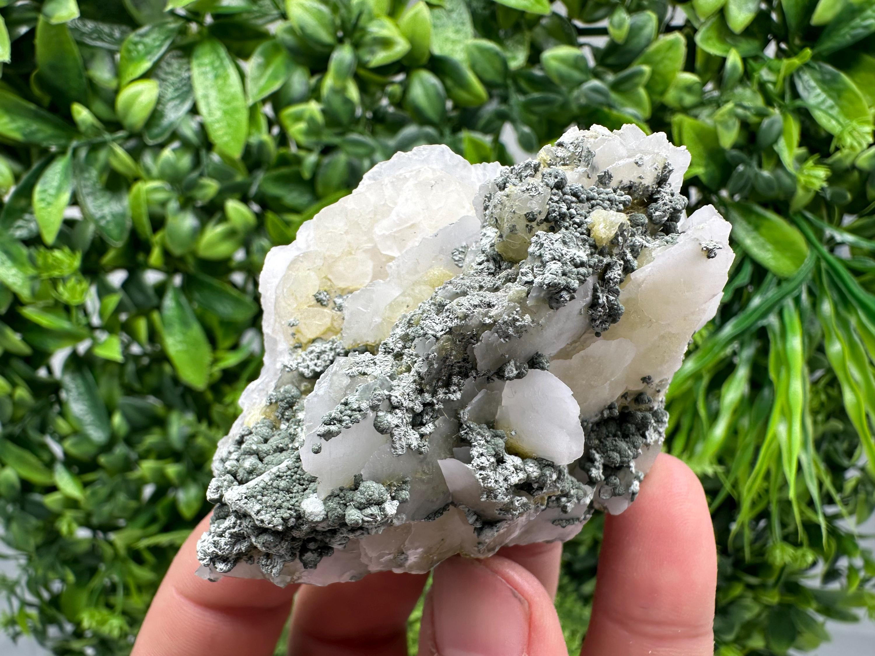 UV Mangano Calcite, Bulgaria Mineral Specimen, Home Decor Gift