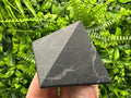 Shungite Pyramid (6cm): EMF & 5G Protection, Healing Crystal
