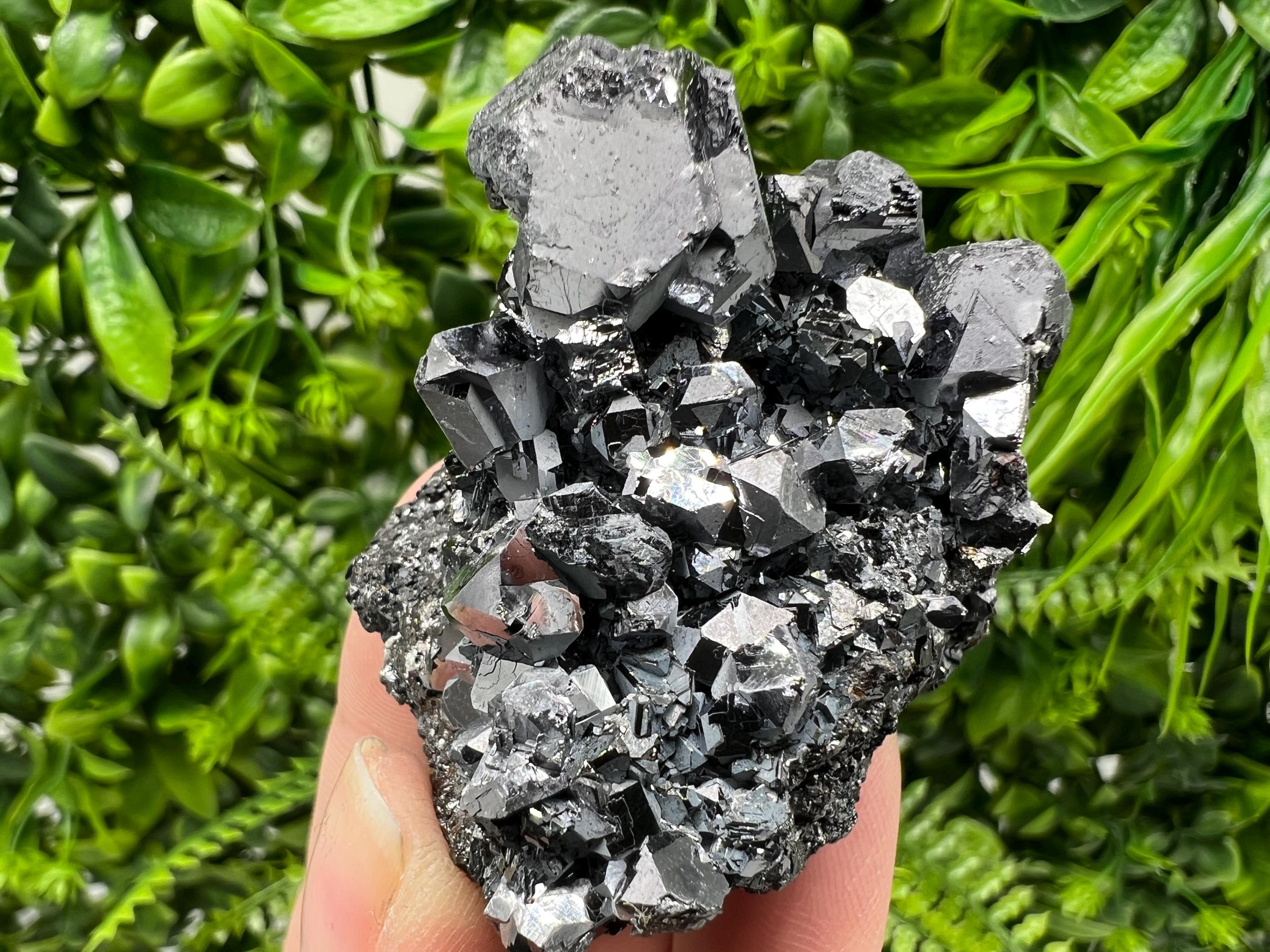 Galena Spinel Law on Sphalerite, Borieva Mine Mineral Specimen