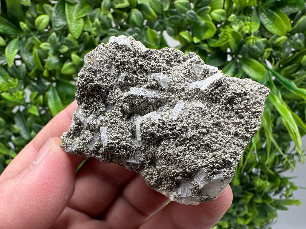 Barite Marcasite Cluster on Chalcedony - Androvo Mine, Bulgaria