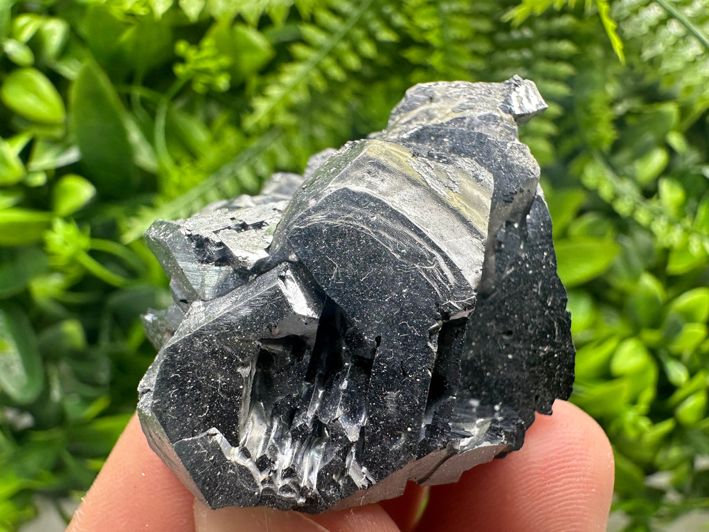 Galena on Sphalerite and Quartz, Borieva Mine Mineral Specimen