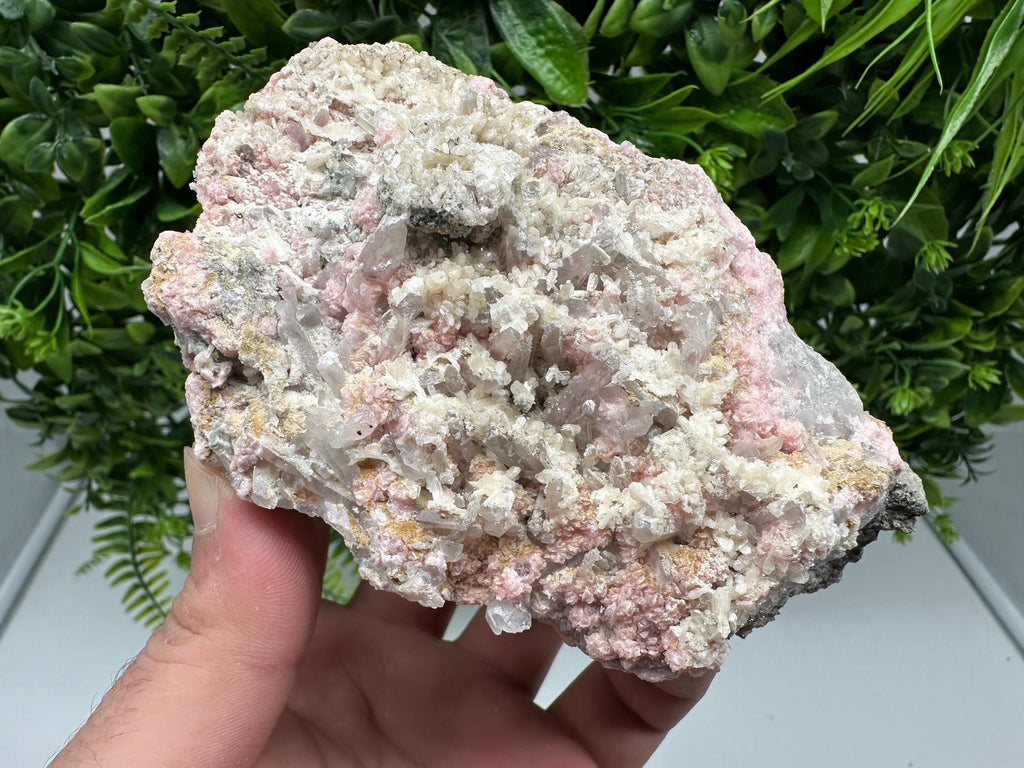 Pink Rhodochrosite Crystal, Starnica Mine, Bulgaria, Mineral Decor