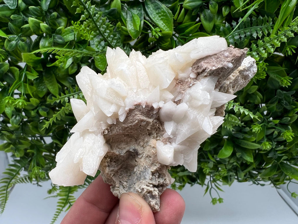 Calcite on Aragonite: Djurcovo Mine, Bulgaria Healing Crystal