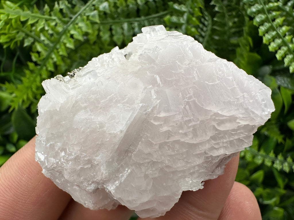 UV Fluorescent Calcite, Sphalerite, and Quartz Crystal - Bulgaria Mineral Specimen