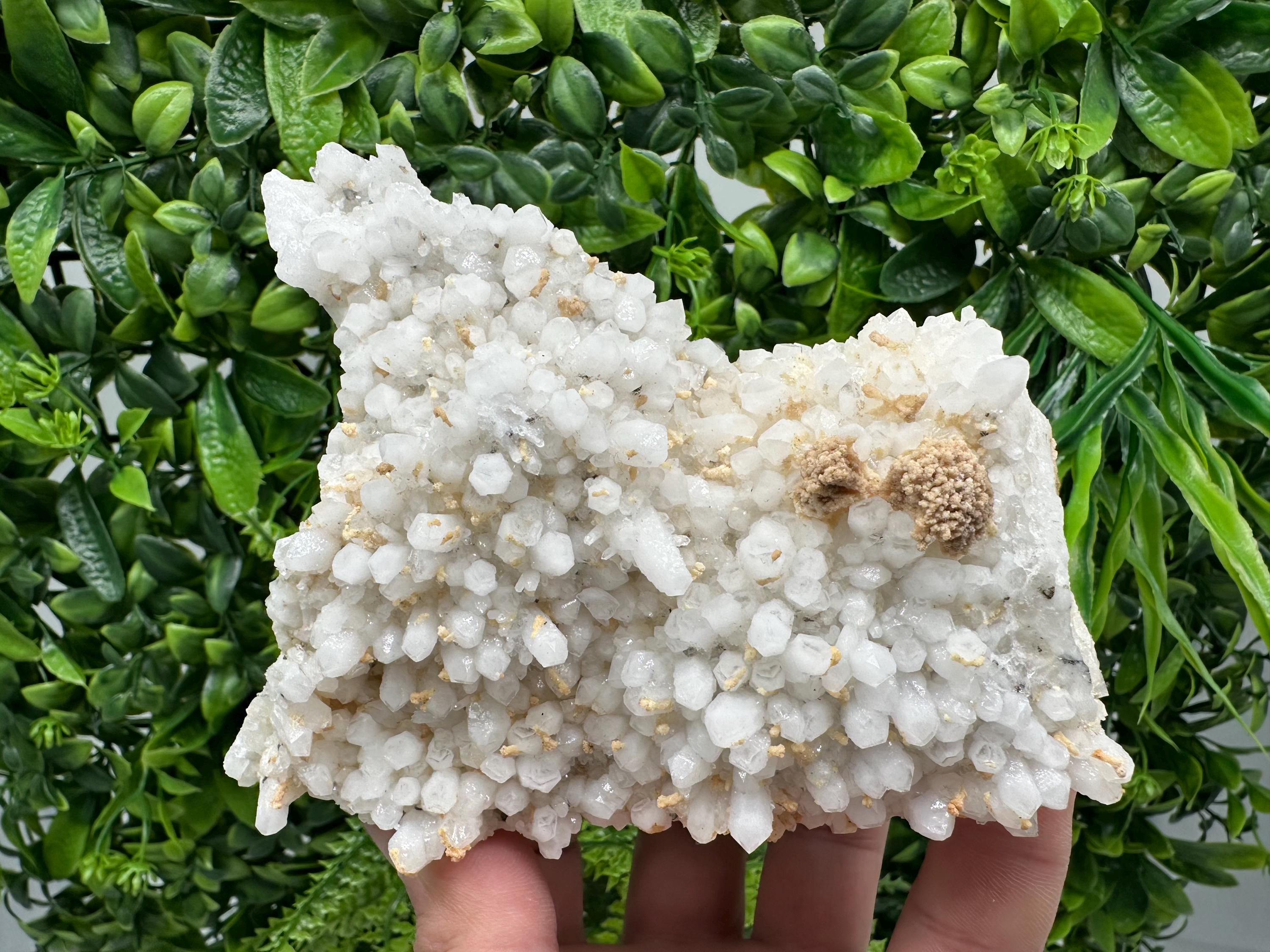 Quartz Calcite Chalcopyrite Specimen, Krushev dol Mine, Bulgaria