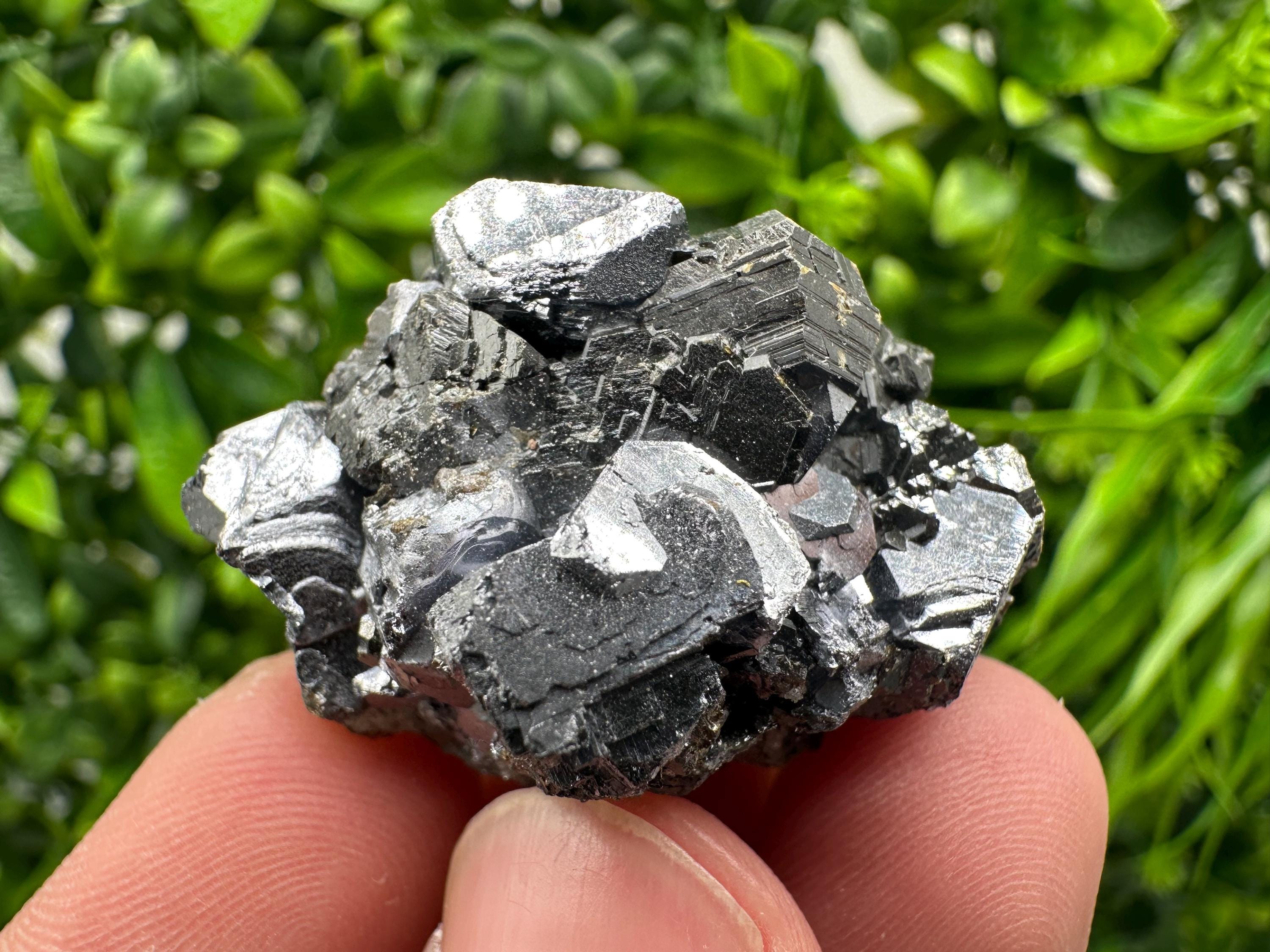 Sphalerite Galena Calcite Specimen, Borieva Mine Mineral Decor