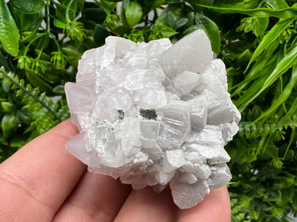 UV Reactive Mangano Calcite Crystal: Androvo Mine, Bulgaria