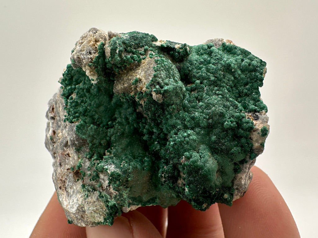 Green Polished Malachite Crystal from Congo, Mineral Specimen