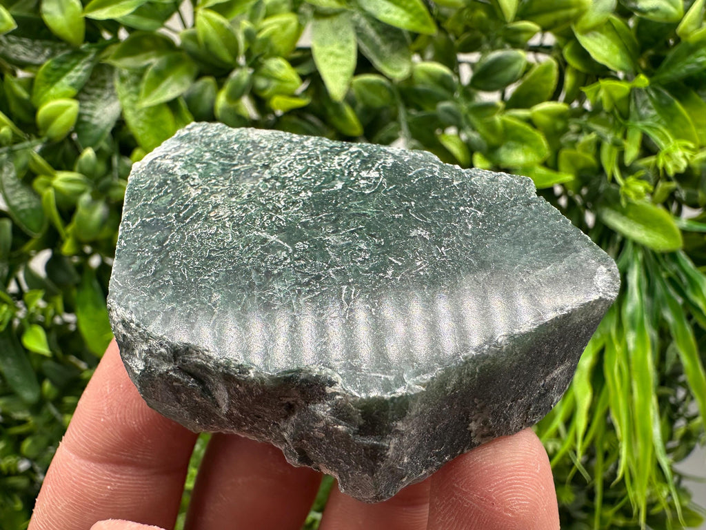 Polished Moss Agate Slab: Crystal Slice (7/5 cm, 103 grams)