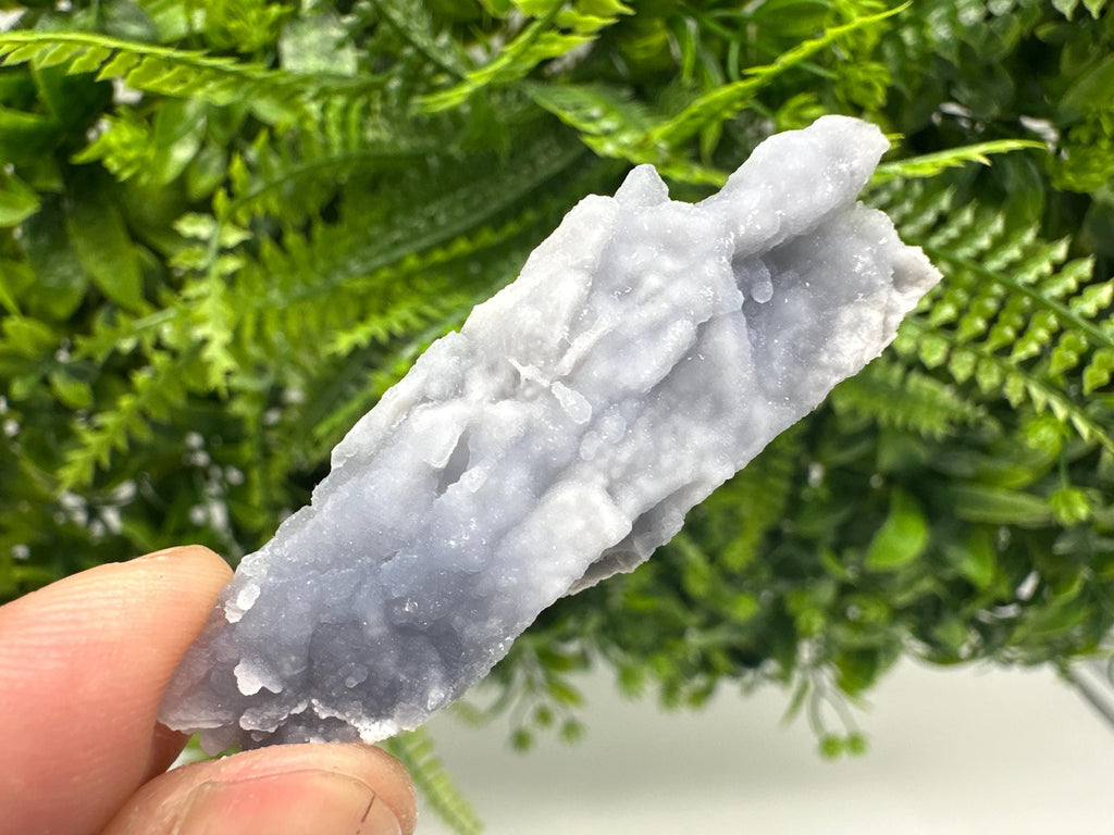 Light Blue Chalcedony Specimen: Natural Bulgaria Mineral Decor