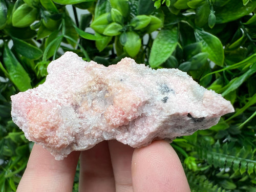 Beautiful Rhodochrosite perfect pink color Starnica Mine Davidcovo Bulgaria natural minerals souvenir crystal gift home decor stone gift