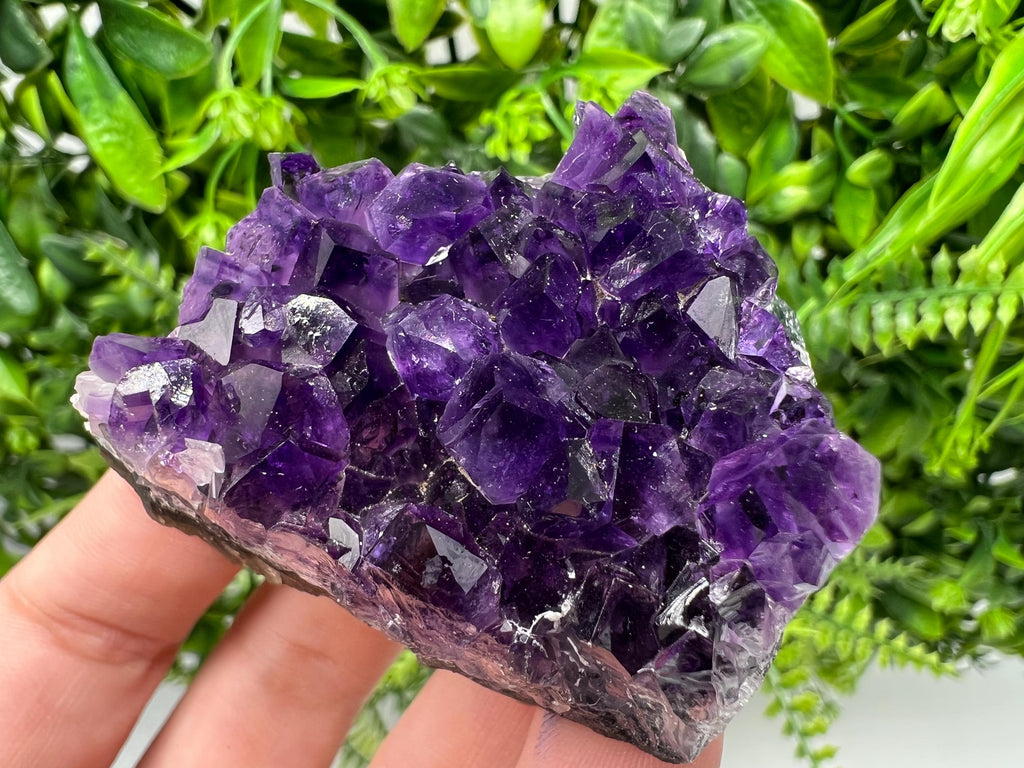Purple Amethyst Crystal from Uruguay: Natural Energy Stone
