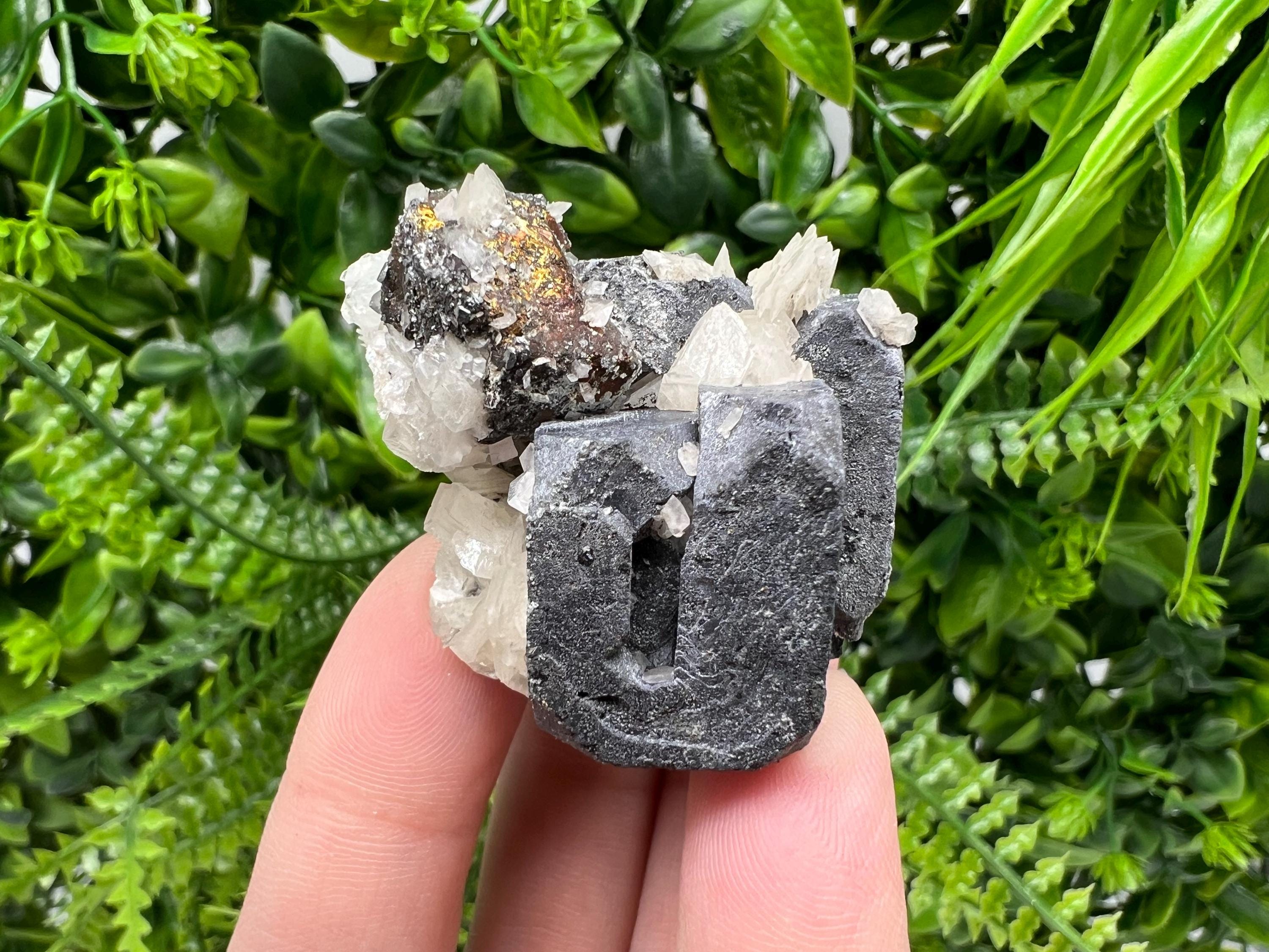 Galena spinel law on Sphalerite from Borieva mine,Madan,Bulgaria,natural,collection mineral specimen,home decor stone,rare minerals,collect