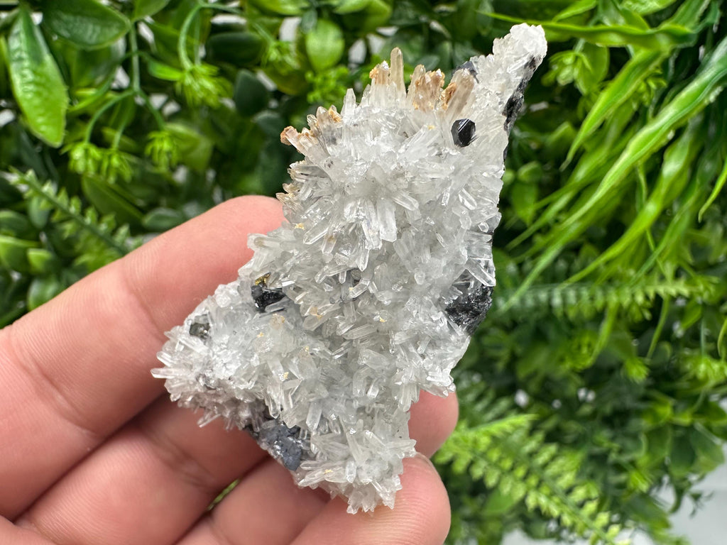 Quartz Sphalerite Siderite Specimen: Bulgaria Home Decor Stone