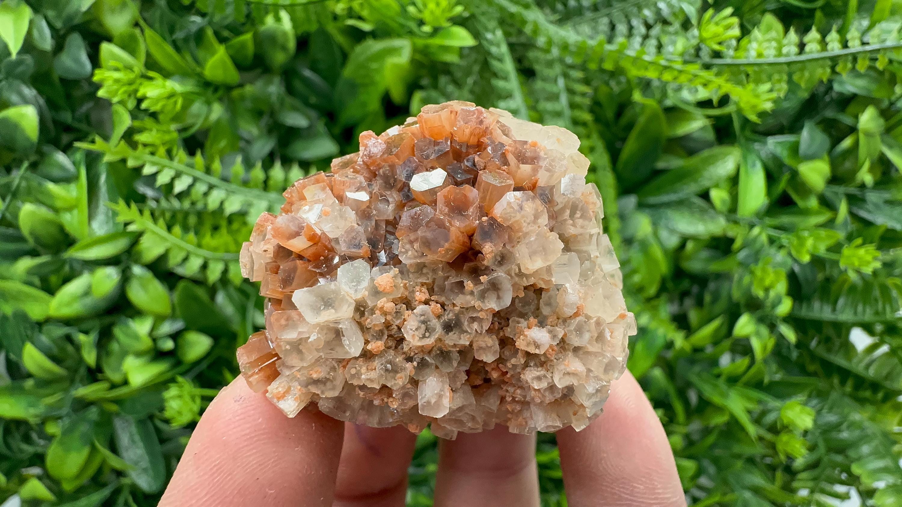 Moroccan Aragonite Sputnik Cluster: Raw Crystal Stone Decor