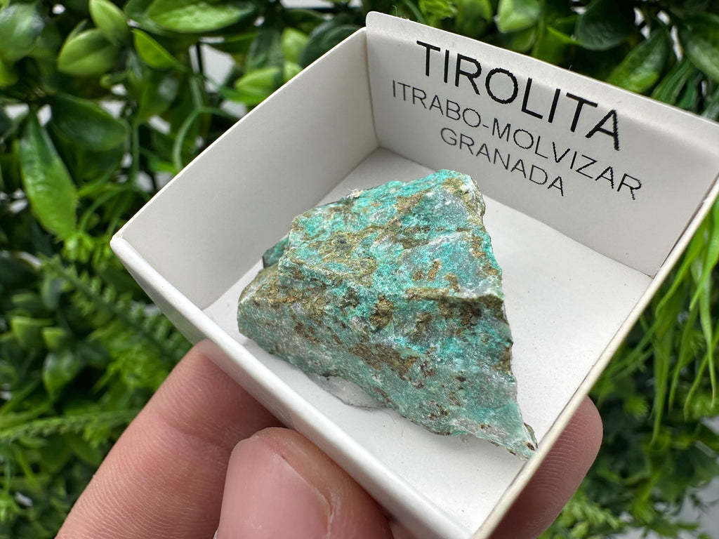 Rare Raw Tirolite Specimen: Granada Spain Mineral Collection