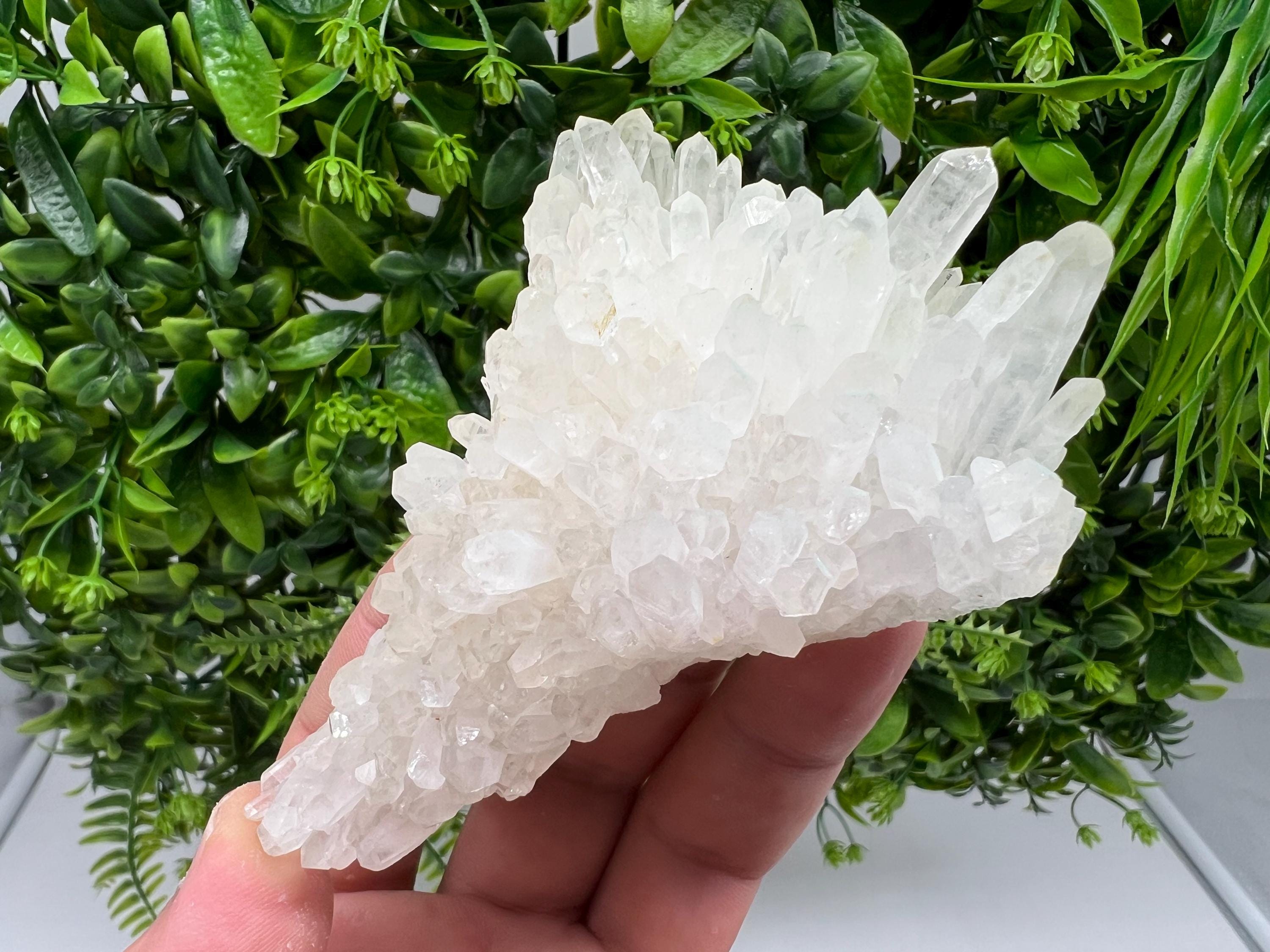 Stunning Quartz covered whit iron oxide limonite natural minerals souvenir crystal home decor stone collection minerals 9 th September mine