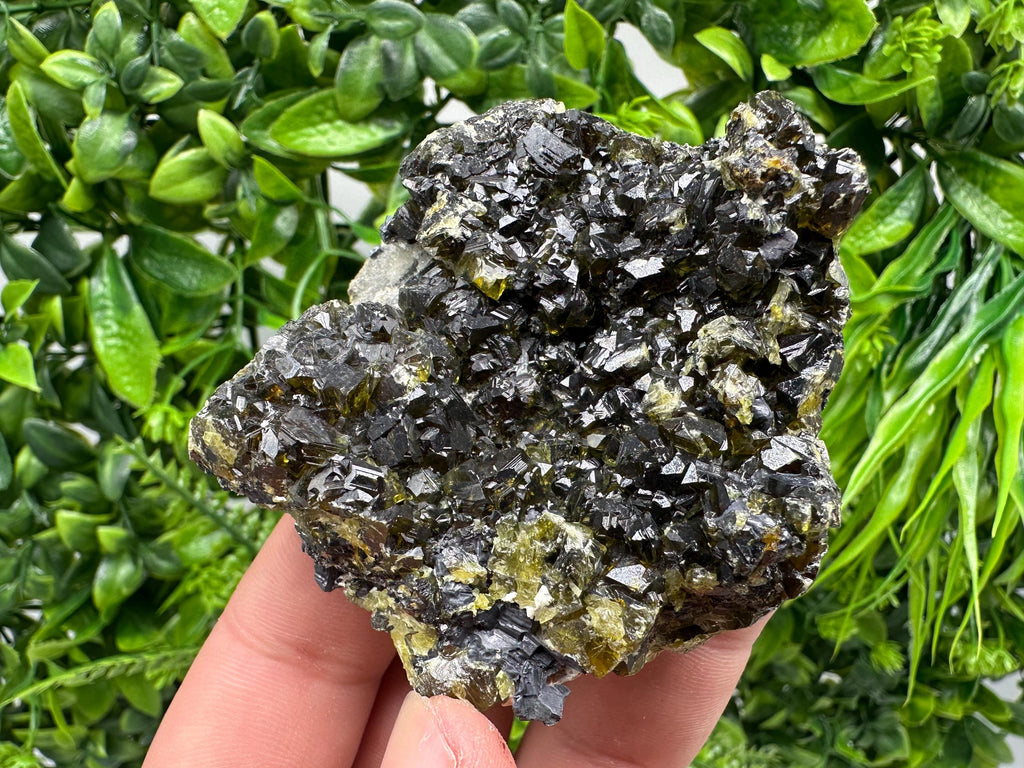 Cleiophane Sphalerite Mineral Specimen, Transparent Green Crystal