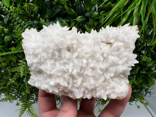 Calcite on Aragonite: Djurkovo Mine, Bulgaria Healing Crystal