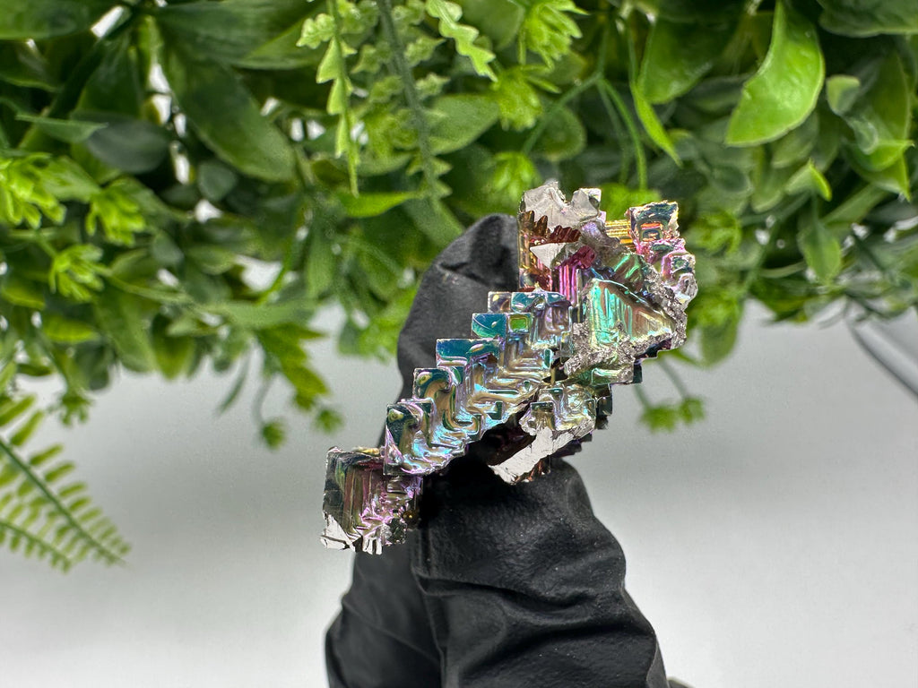 Rainbow Bismuth Crystal: Rare Gemstone Specimen,wholesale Bismuth