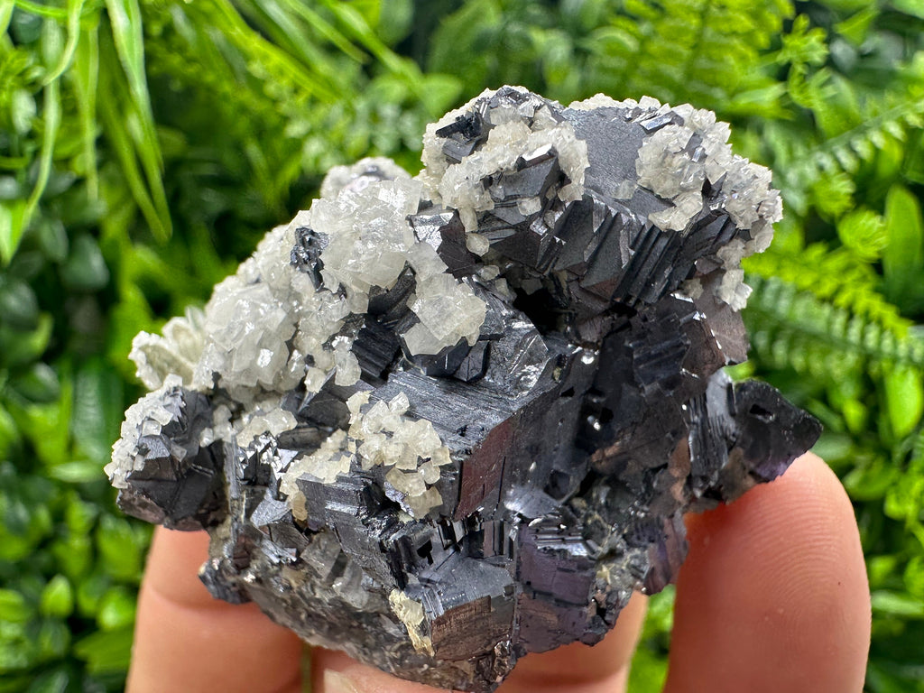 Rare Calcite on Galena: Borieva Mine, Madan, Bulgaria