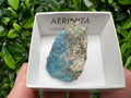 Rare Raw Aerinite Mineral Specimen: Lleida, Spain Crystal Collection