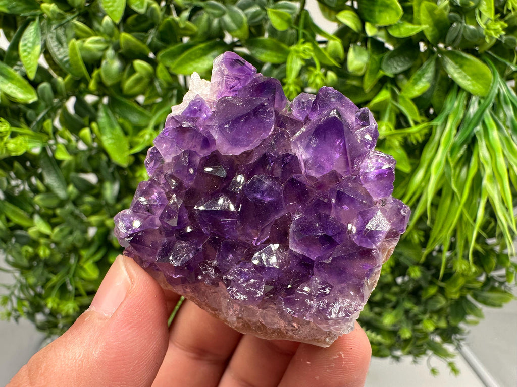 Uruguay Amethyst Cluster, Purple Quartz Crystal, Home Decor