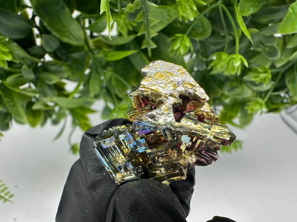 Rainbow Bismuth Crystal: Rare Gemstone Specimen,wholesale Bismuth