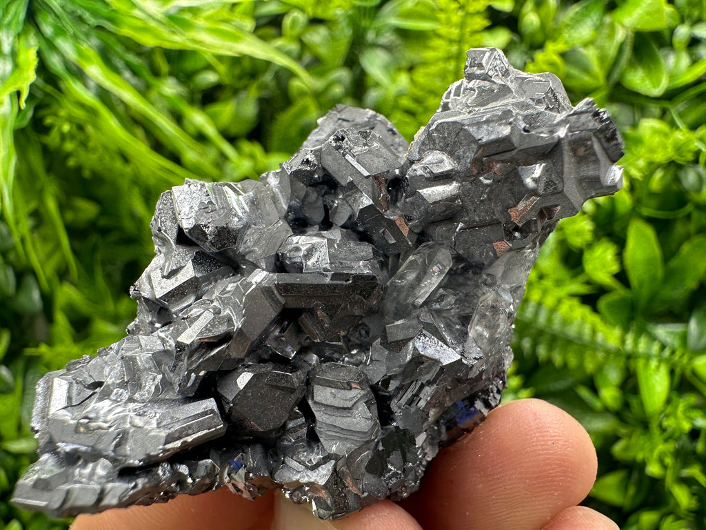 Galena Spinel Quartz Twinning Crystal - Kryshev Dol, Bulgaria